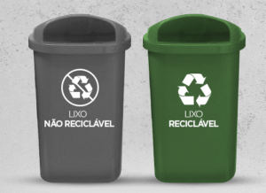 Imagem de material não reciclável